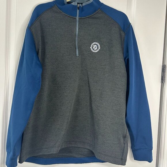 Men's Nike Golf Dri Fit Quarter Zip "Oakland Hills Country Club" Logo EUC Size X - Picture 1 of 2